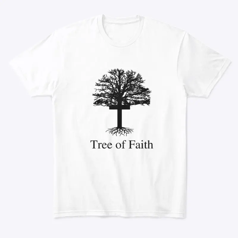 Tree Of Faith White Merch