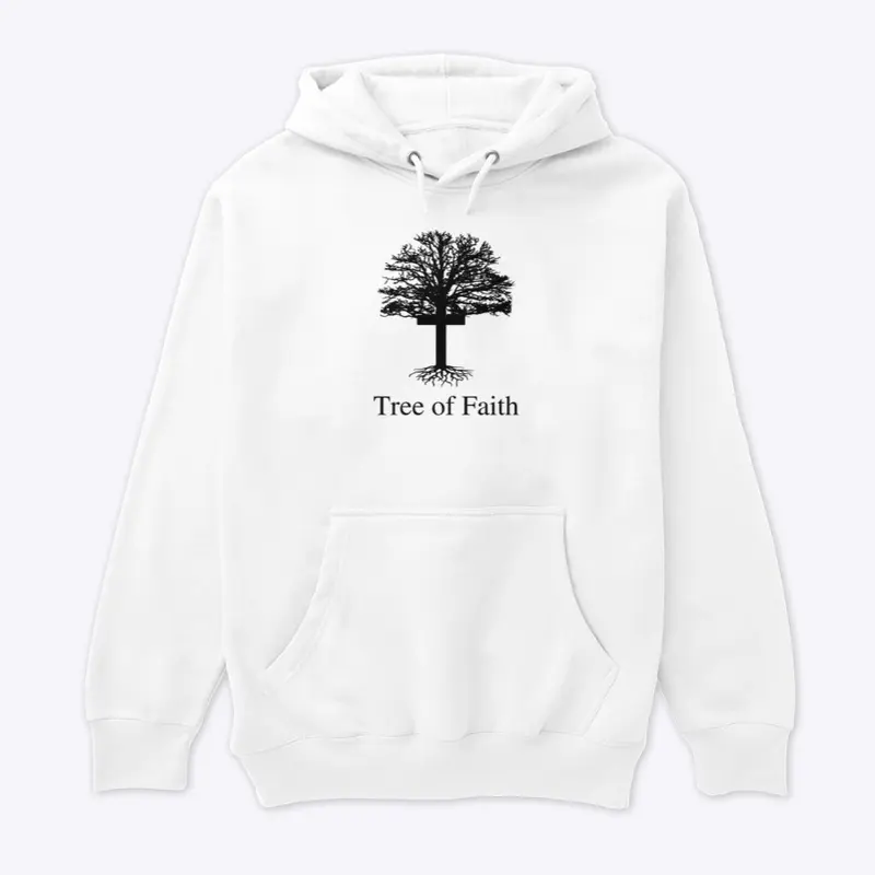 Tree Of Faith White Merch