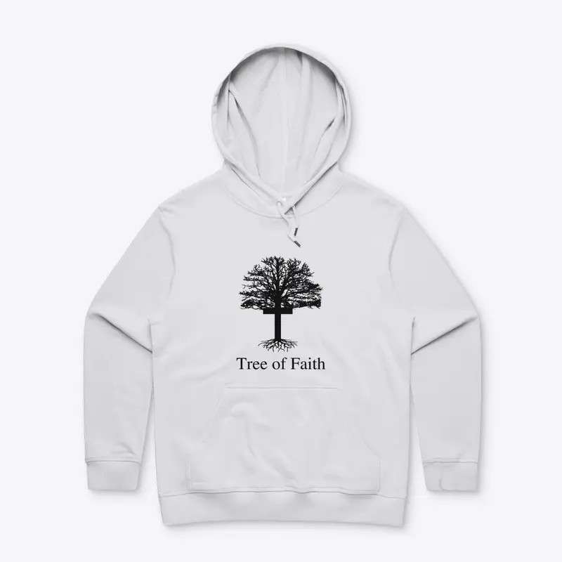 Tree Of Faith White Merch