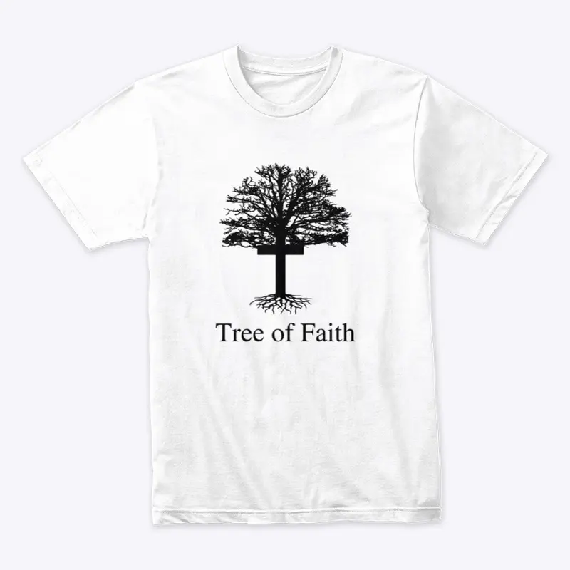 Tree Of Faith White Merch