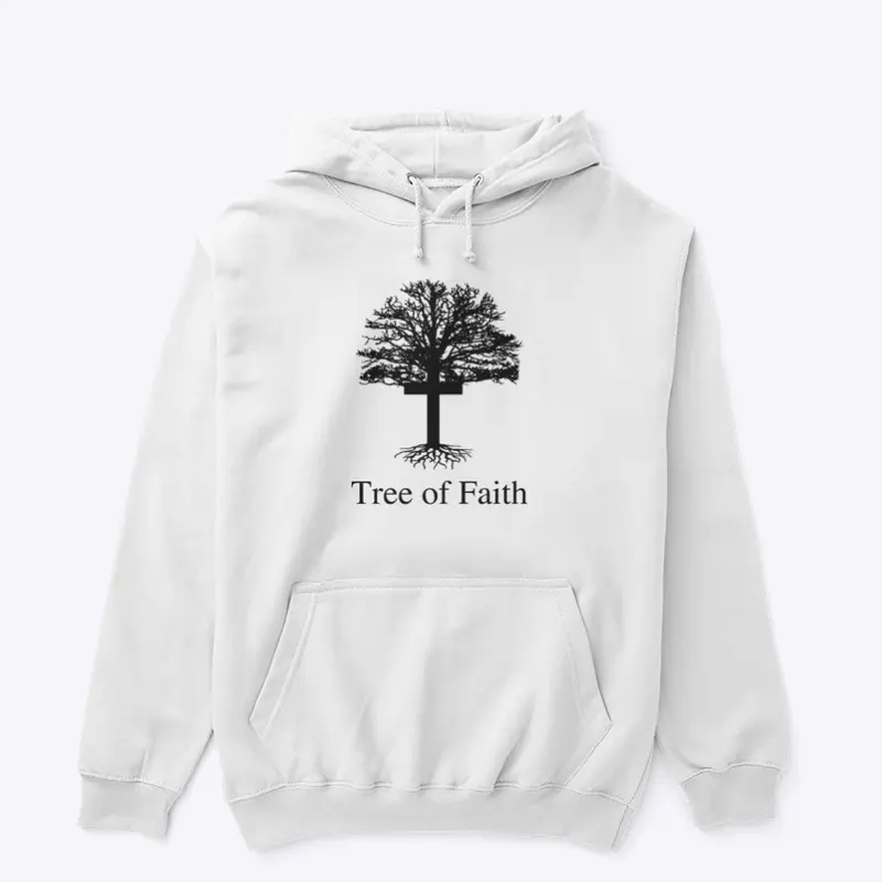 Tree Of Faith White Merch